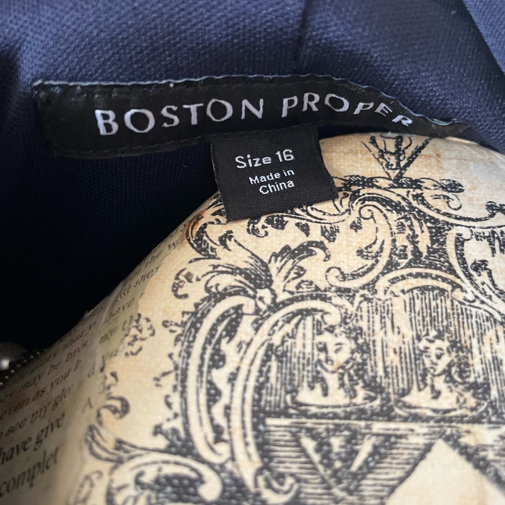 Boston Proper Beyond Travel Boyfriend Blazer View 2